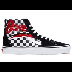 Mens David Bowie vans size 13 new with box